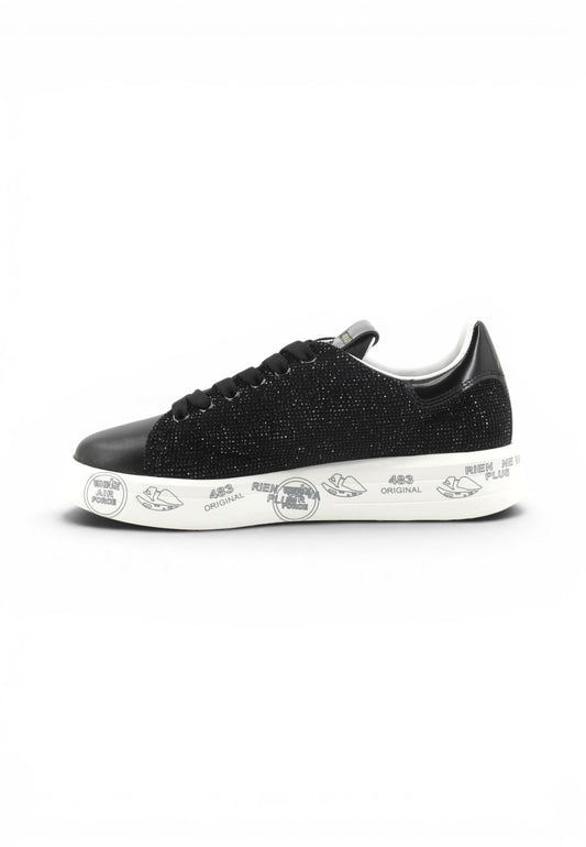 PREMIATA Sneakers Donna Nero Strass VAR7813-PE26