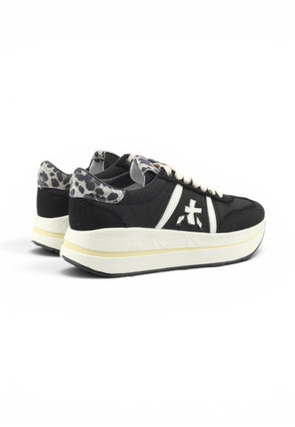 PREMIATA Sneakers Donna Nero Bianco VAR8150-PE26