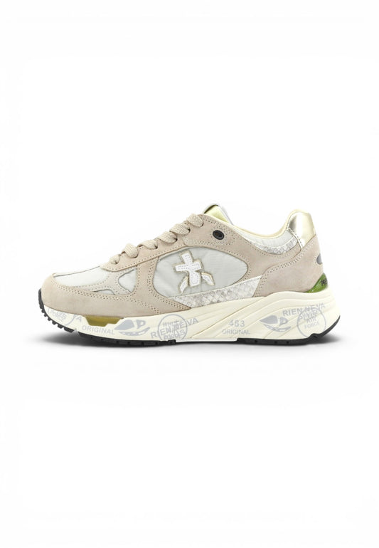 PREMIATA Sneakers Donna Bianco Beige VAR8116-PE26