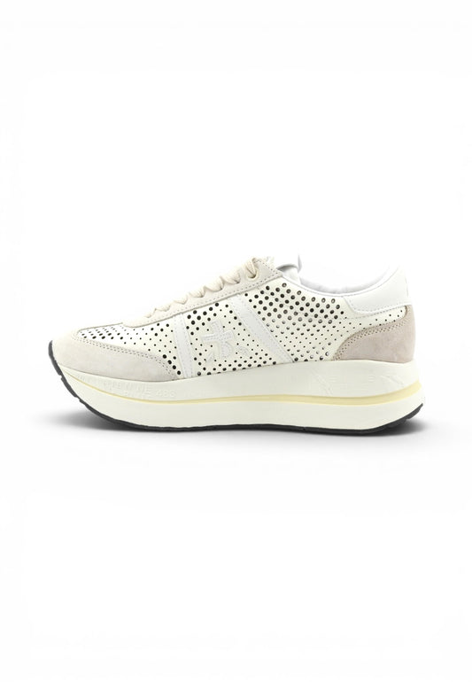 PREMIATA Sneakers Donna Beige Bianco VAR8171-PE26