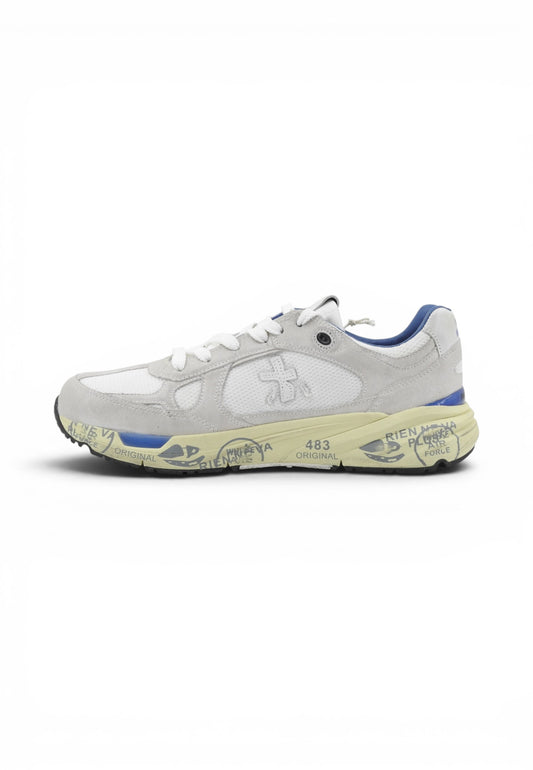 PREMIATA Sneakers Uomo Bianco Grigio MASE25VAR8019-PE26
