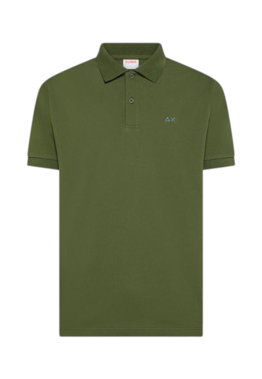 SUN68 T-Shirt Polo Uomo Verde A36111-PE26-42