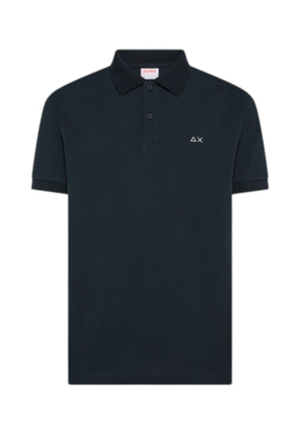 SUN68 T-Shirt Polo Uomo Blu A36115-PE26-07