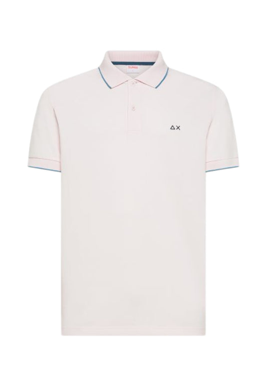 SUN68 T-Shirt Polo Uomo Bianco A36112-PE26-01