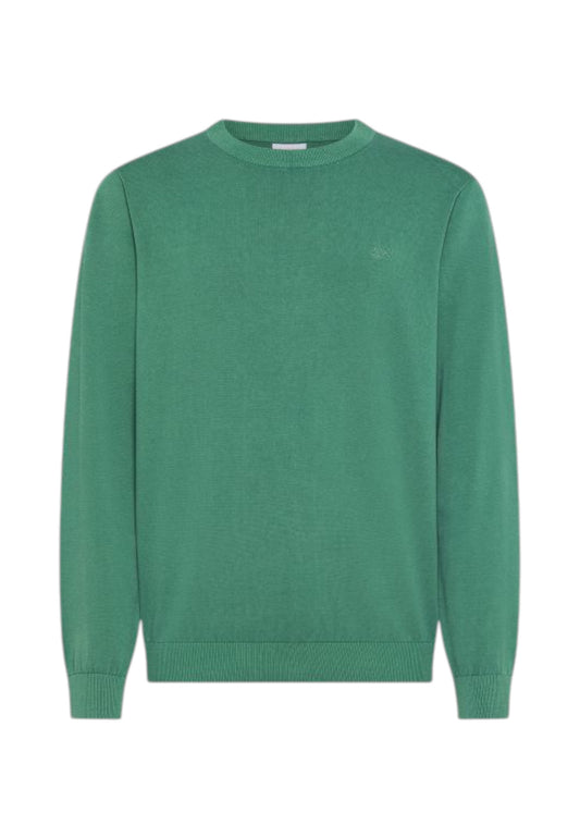 SUN68 Maglione Uomo Verde K36126-PE26-95