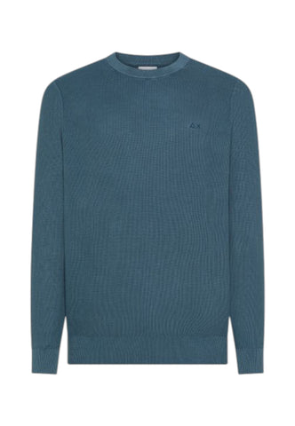 SUN68 Maglione Uomo Blu K36119-PE26-80