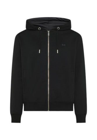 SUN68 Felpa Uomo Nero F36133-PE26-11