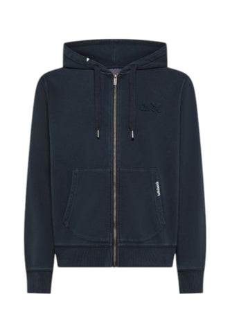 SUN68 Felpa Uomo Blu F36121-PE26-07