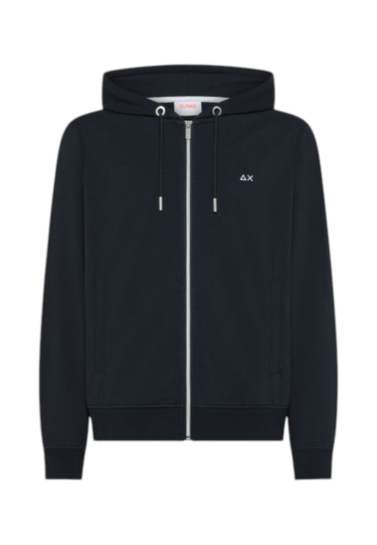 SUN68 Felpa Uomo Blu F36110-PE26-07