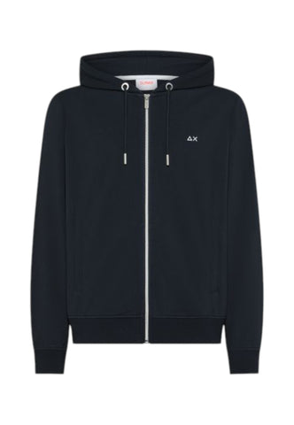 SUN68 Felpa Uomo Blu F36110-PE26-07