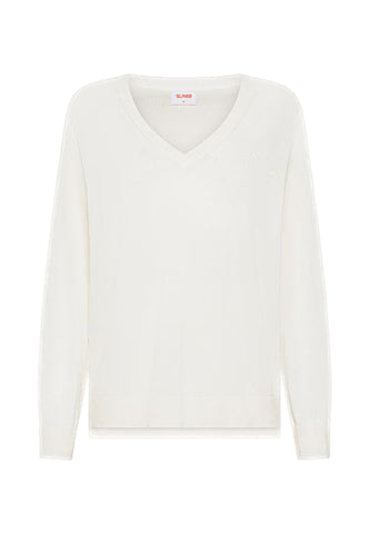 SUN68 Maglione Donna Bianco K36208-PE26-01