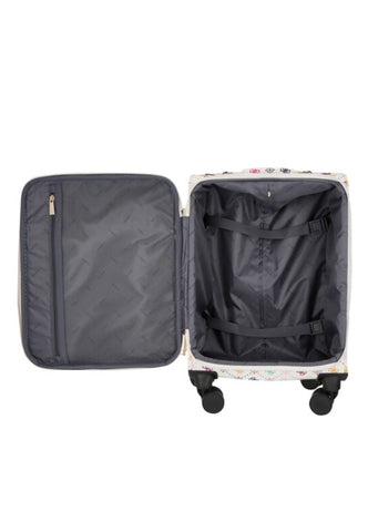 GUESS Valigia Trolley Donna Bianco Multicolore TWGM9890983-PE26-MUO