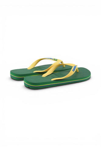 HAVAIANAS Ciabatte Infradito Verde Giallo 4110850-PE26-02079