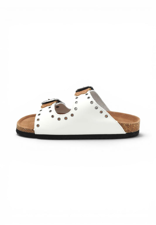 COLORS OF CALIFORNIA Ciabatte Donna Marrone Bianco Animalier HC.BIO604-PE26-TAN