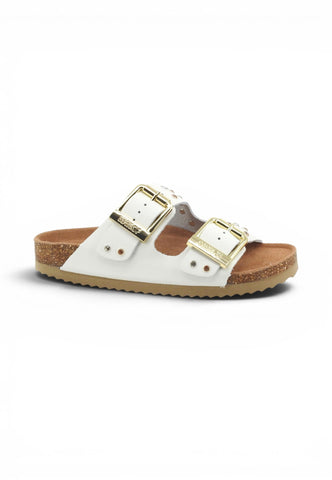 COLORS OF CALIFORNIA Ciabatte Donna Bianco Borchie HC.BIO501-PE26-WHI