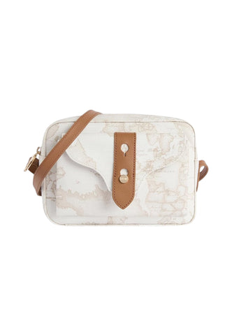 ALVIERO MARTINI Tracolla Donna Bianco Marrone LE63W616-PE26-0900