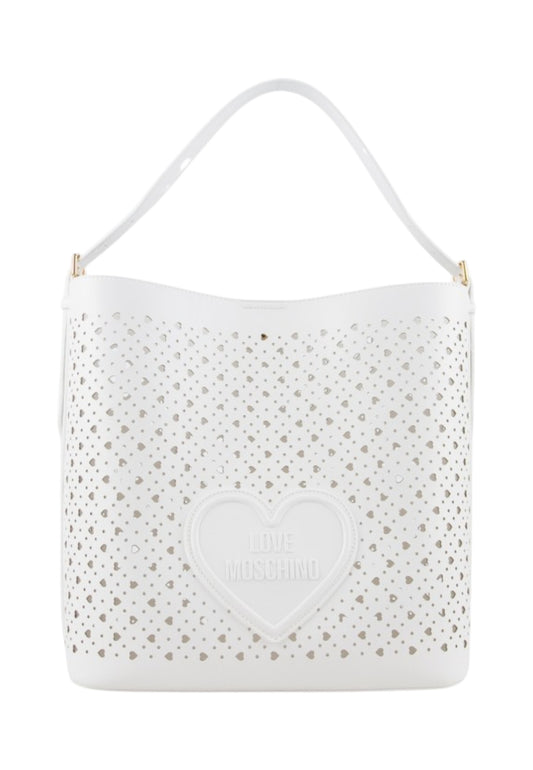 LOVE MOSCHINO Borsa Shopper Donna Bianco JC4292PP0OKK0100-PE26