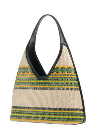 LOVE MOSCHINO Borsa A Spalla Donna Verde Giallo Multicolore JC4350PP0OKN300A-PE26