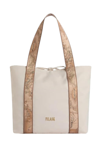 ALVIERO MARTINI Borsa Shopper Reversibile Donna Bianco Beige LF579935-PE26-0928