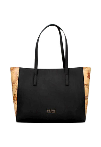 ALVIERO MARTINI Borsa Shopper Donna Nero Beige LF359636-PE26-0001