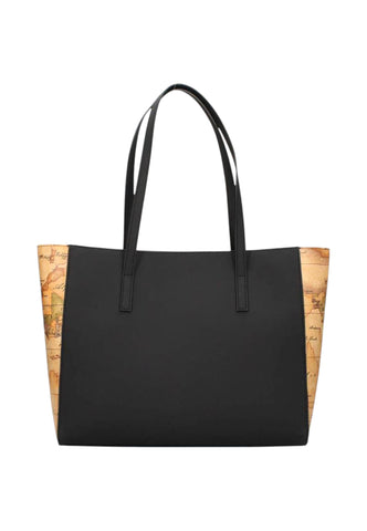 ALVIERO MARTINI Borsa Shopper Donna Nero Beige LF359636-PE26-0001