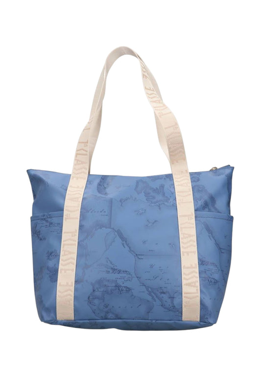 ALVIERO MARTINI Borsa Shopper Donna Blu Bianco LF529942-PE26-0154