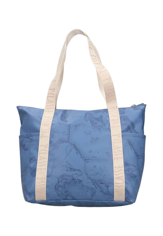 ALVIERO MARTINI Borsa Shopper Donna Blu Bianco LF529942-PE26-0154