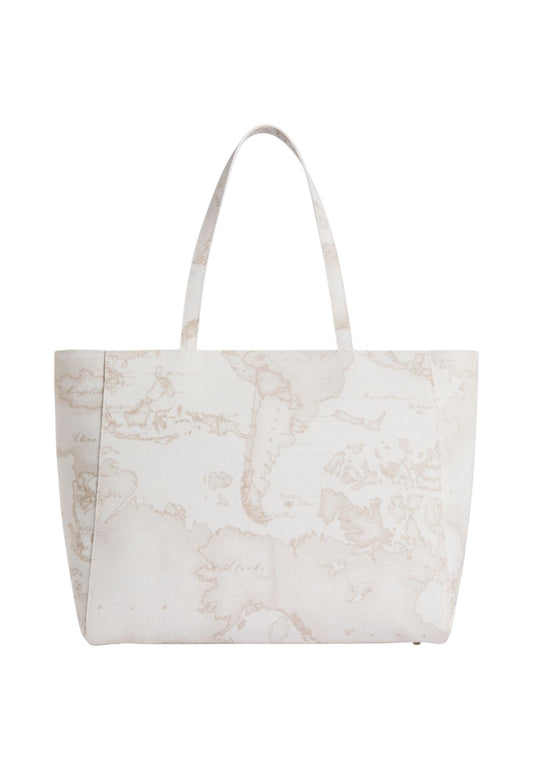 ALVIERO MARTINI Borsa Shopper Donna Bianco Beige LF62MIXG-PE26-0900