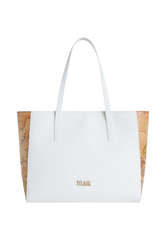 ALVIERO MARTINI Borsa Shopper Donna Bianco Beige LF359636-PE26-0900