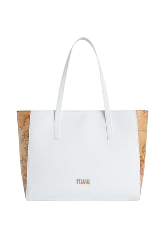 ALVIERO MARTINI Borsa Shopper Donna Bianco Beige LF359636-PE26-0900