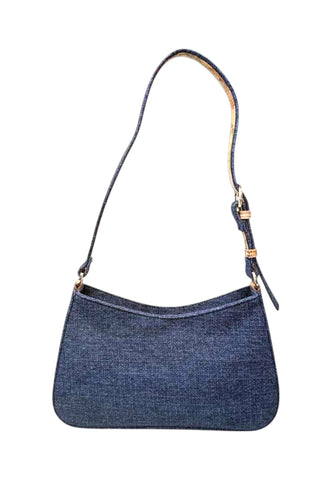 ALVIERO MARTINI Borsa A Spalla Donna Blu Denim Beige LF299939-PE26-0154