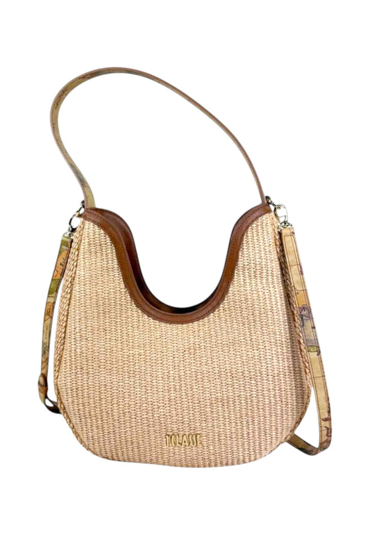 ALVIERO MARTINI Borsa A Spalla Donna Beige Marrone LF469881-PE26-0578