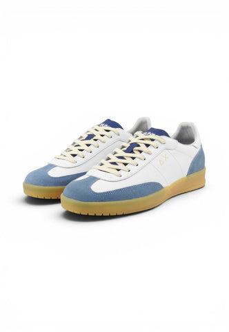 SUN68 Sneakers Uomo Bianco Azzurro Z36143-PE26-0156