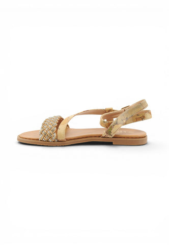 ALVIERO MARTINI Sandali Donna Beige Strass 13629820-PE26-0010