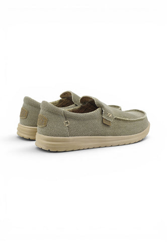 HEY DUDE Slip On Uomo Verde Beige HD.40124-PE26-3VE
