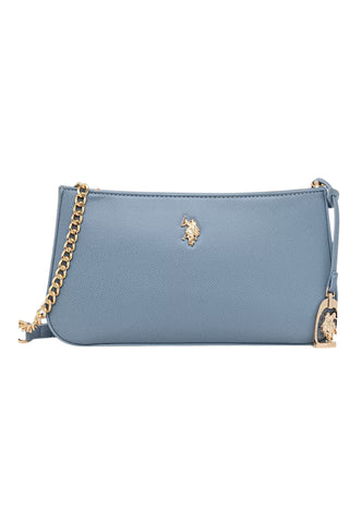 U.S. POLO ASSN. Borsa A Spalla Donna Azzurro BEUJE8663WVPSK3-PE26