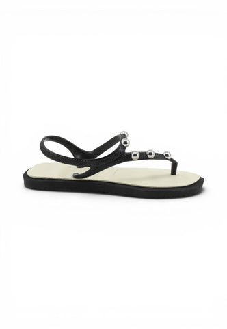 HAVAIANAS Sandali Infradito Donna Nero Bianco Borchie 4150244-PE26-09576