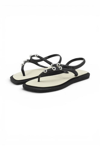 HAVAIANAS Sandali Infradito Donna Nero Bianco Borchie 4150244-PE26-09576
