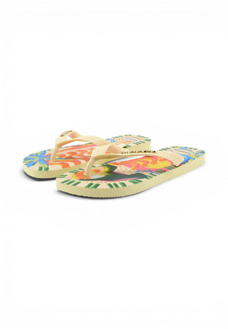HAVAIANAS Ciabatte Infradito Donna Bianco Multicolore 4150746-PE26-09256
