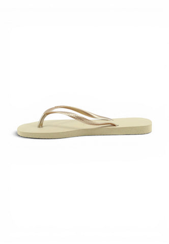 HAVAIANAS Ciabatte Infradito Donna Beige Oro 4000030-PE26-02719