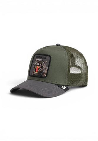 GOORIN Cappello Trucker Strength Uomo Verde Grigio 101-3009-PE26