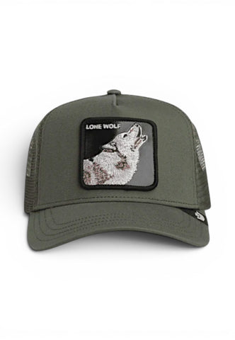 GOORIN Cappello Trucker Lone Wolf Uomo Verde 101-2449-V-PE26