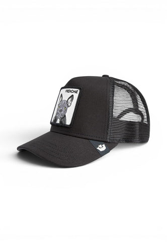 GOORIN Cappello Trucker Frenchie Uomo Nero Bianco 101-2536-PE26