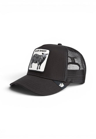 GOORIN Cappello Trucker Black Sheep Uomo Nero Bianco 101-2457-PE26