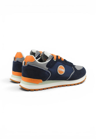 COLMAR Sneakers Uomo Blu Grigio Arancione TRAVISB009-PE26