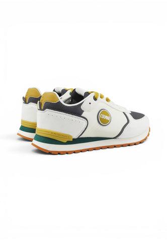 COLMAR Sneakers Uomo Bianco Grigio Giallo TRAVISB008-PE26