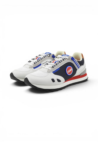 COLMAR Sneakers Uomo Bianco Blu Multicolore TRAVSPD112-PE26