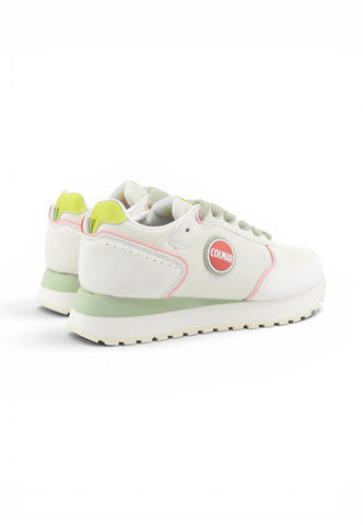 COLMAR Sneakers Donna Bianco Verde Rosa TRAVISS192-PE26
