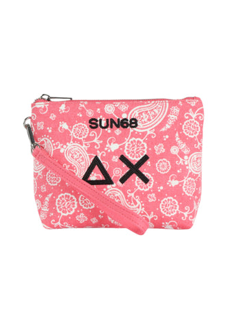 SUN68 Borsa Pochette Donna Rosa Fantasia W36219-PE26-20
