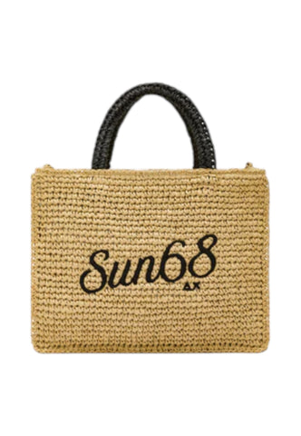 SUN68 Borsa A Mano Donna Beige W36240-PE26-16